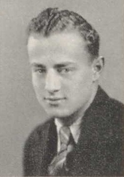 Bernard Brenaman 1930 senior portrait Kenosha High School, Kenosha, Wisconsin