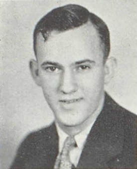 Jack Smart 1933 senior portrait Elkhorn High School, Elkhorn, Wisconsin